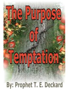 The Purpose of Temptation